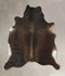 Chocolate XX-Large Brazilian Cowhide Rug 7'5