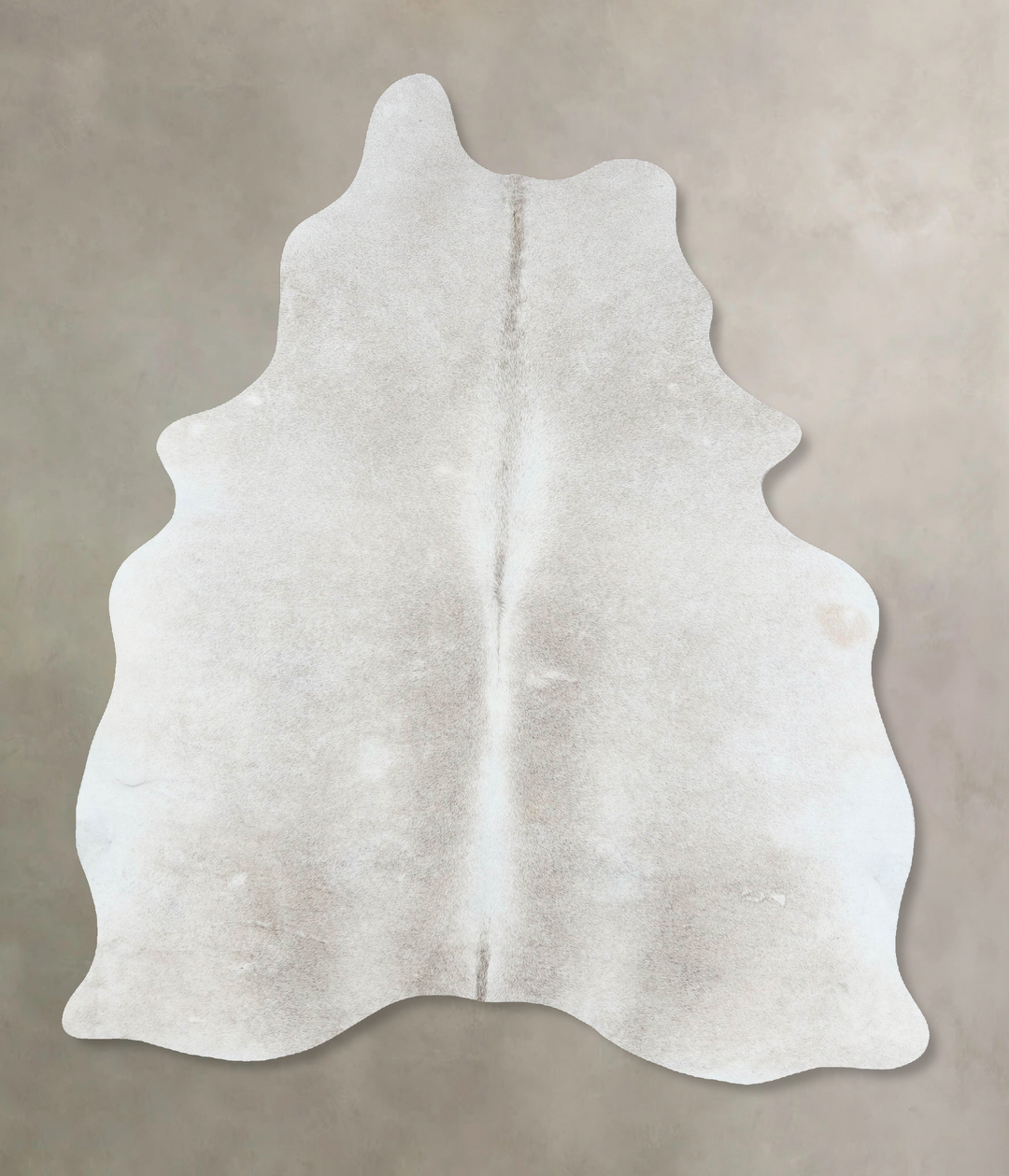 Medium Grey X-Large Brazilian Cowhide Rug 7'8"H x 5'3"W #B17180 by Hud