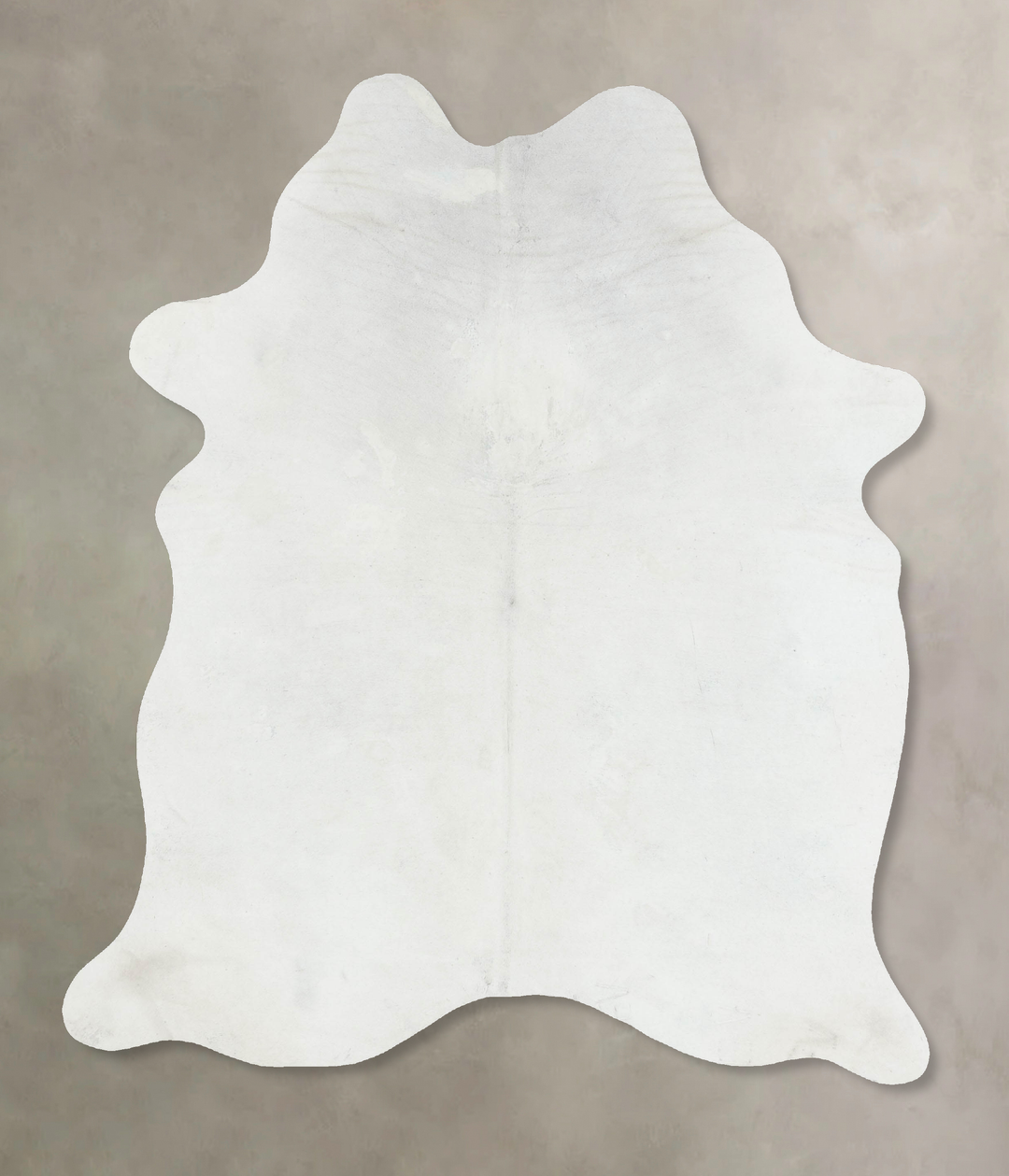 Light Grey Large Brazilian Cowhide Rug 7'2"H x 5'6"W #B17198 by Hudson