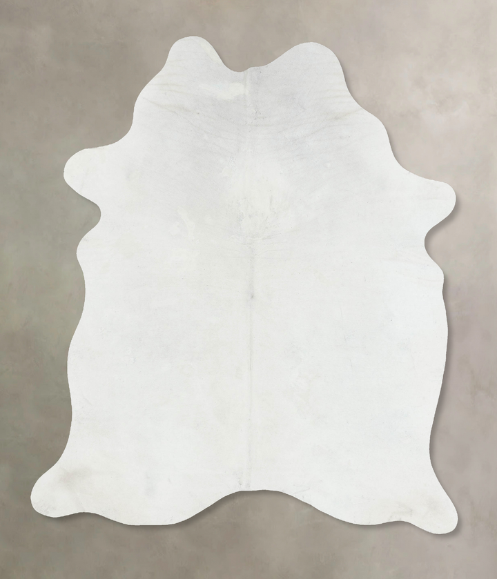 Light Grey Large Brazilian Cowhide Rug 7'2"H x 5'6"W #B17198 by Hudson Hides