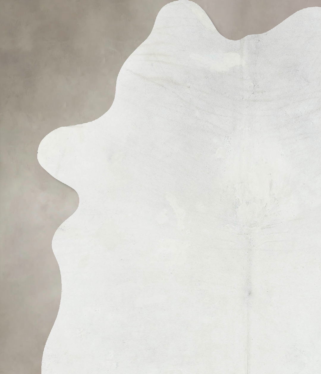 Light Grey Large Brazilian Cowhide Rug 7'2"H x 5'6"W #B17198 by Hudson