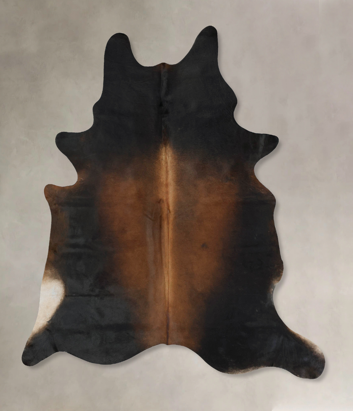 Warm Caramel X-Large Brazilian Cowhide Rug 7'6"H x 6'5"W #B17199 by Hudson Hides