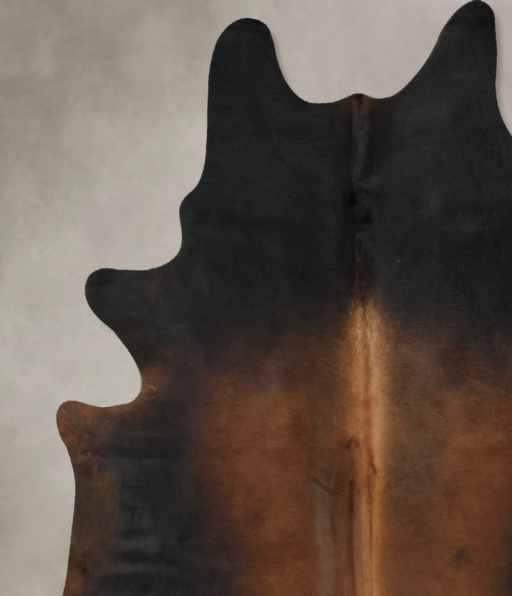Warm Caramel X-Large Brazilian Cowhide Rug 7'6"H x 6'5"W #B17199 by Hudson Hides
