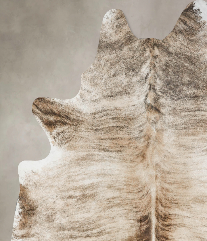 Light Brindle XX-Large Brazilian Cowhide Rug 8'6"H x 6'11"W #B17200 by Hudson Hides