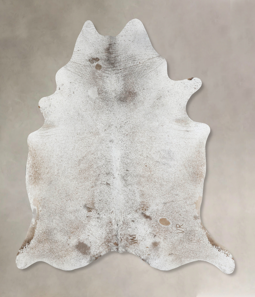Salt and Pepper Brown XX-Large Brazilian Cowhide Rug 8'4"H x 6'9"W #B17202 by Hudson Hides