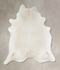 Ivory with Beige XX-Large Brazilian Cowhide Rug 8'9