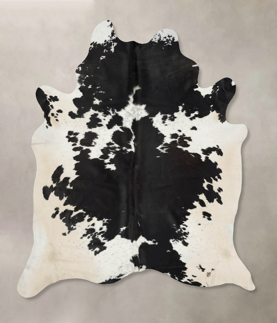Black and White XX-Large Brazilian Cowhide Rug 8'6"H x 7'1"W #B17206 b