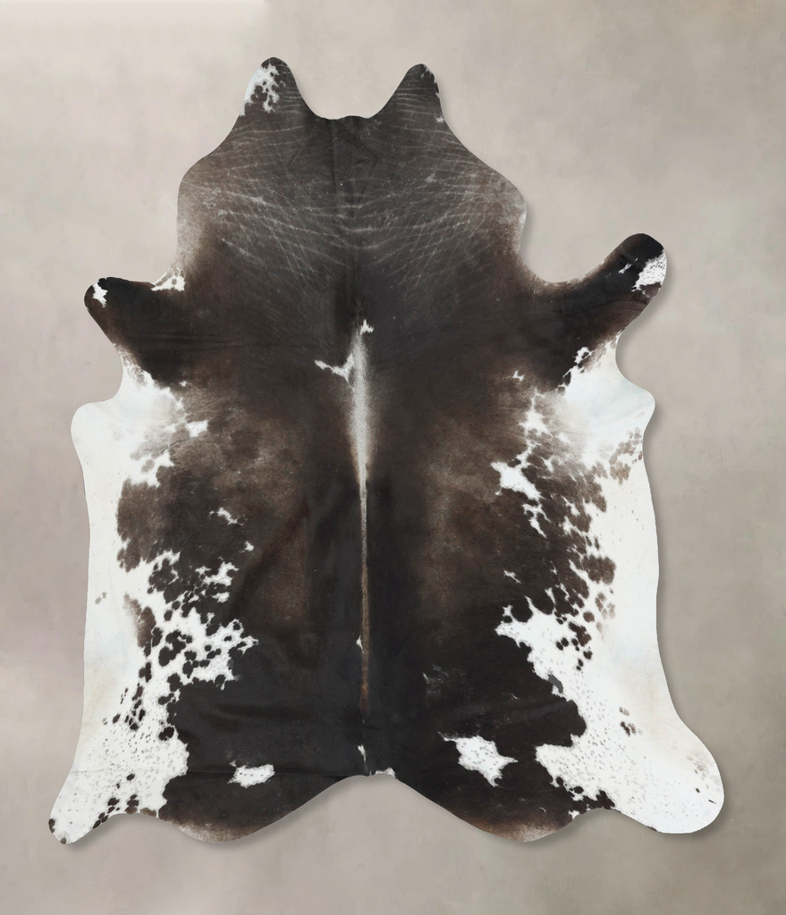Dark Grey XX-Large Brazilian Cowhide Rug 7'11"H x 6'11"W #B17207 by Hudson Hides