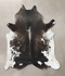 Dark Grey XX-Large Brazilian Cowhide Rug 7'11