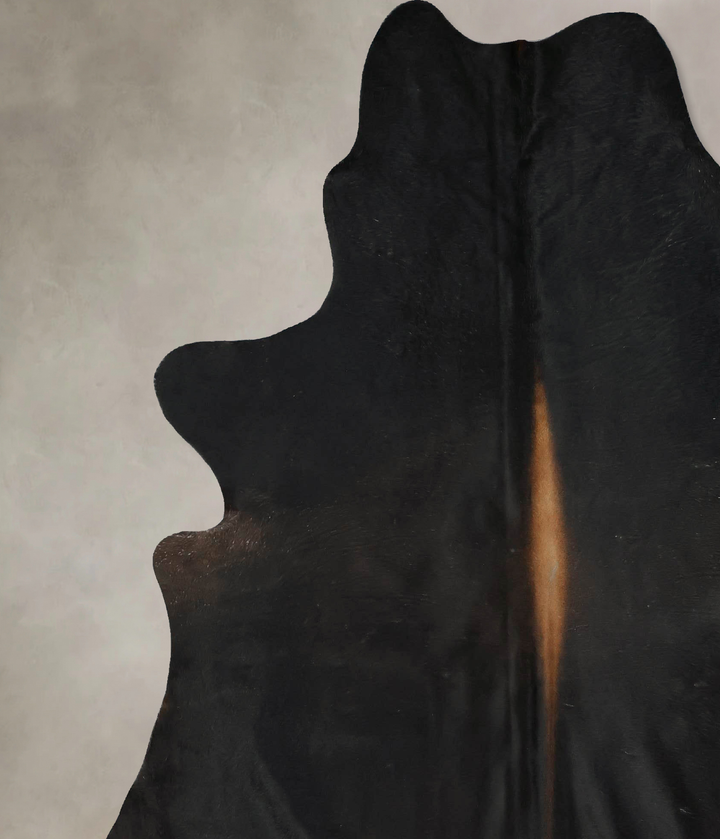 Chocolate XX-Large Brazilian Cowhide Rug 8'1"H x 6'7"W #B17208 by Hudson Hides