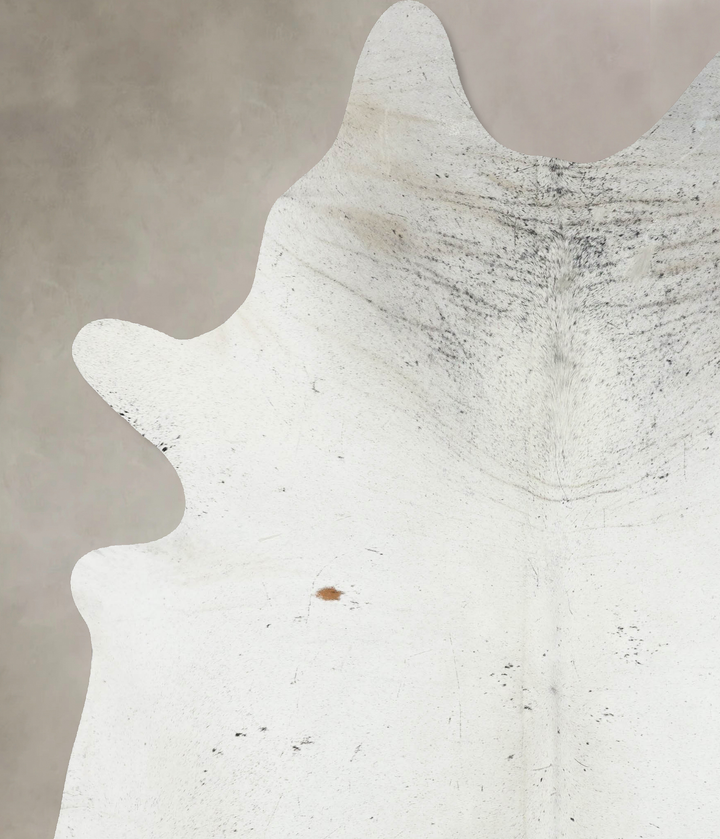 Salt and Pepper Black XX-Large Brazilian Cowhide Rug 8'7"H x 6'10"W #B17209 by Hudson Hides