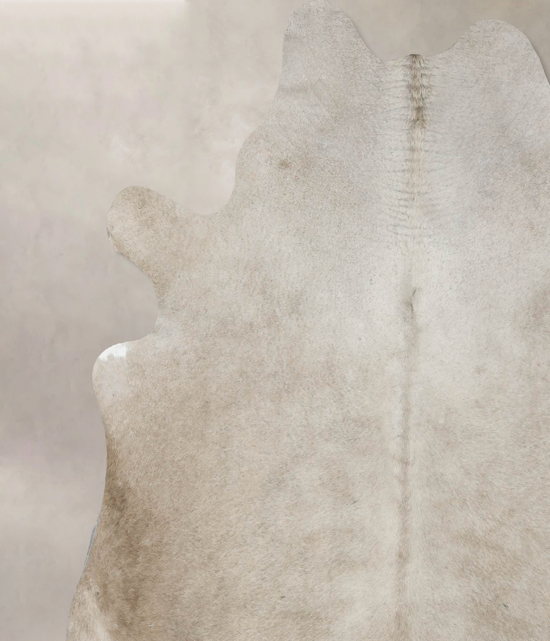 Taupe X-Large Brazilian Cowhide Rug 7'8"H x 6'3"W #B17216 by Hudson Hi