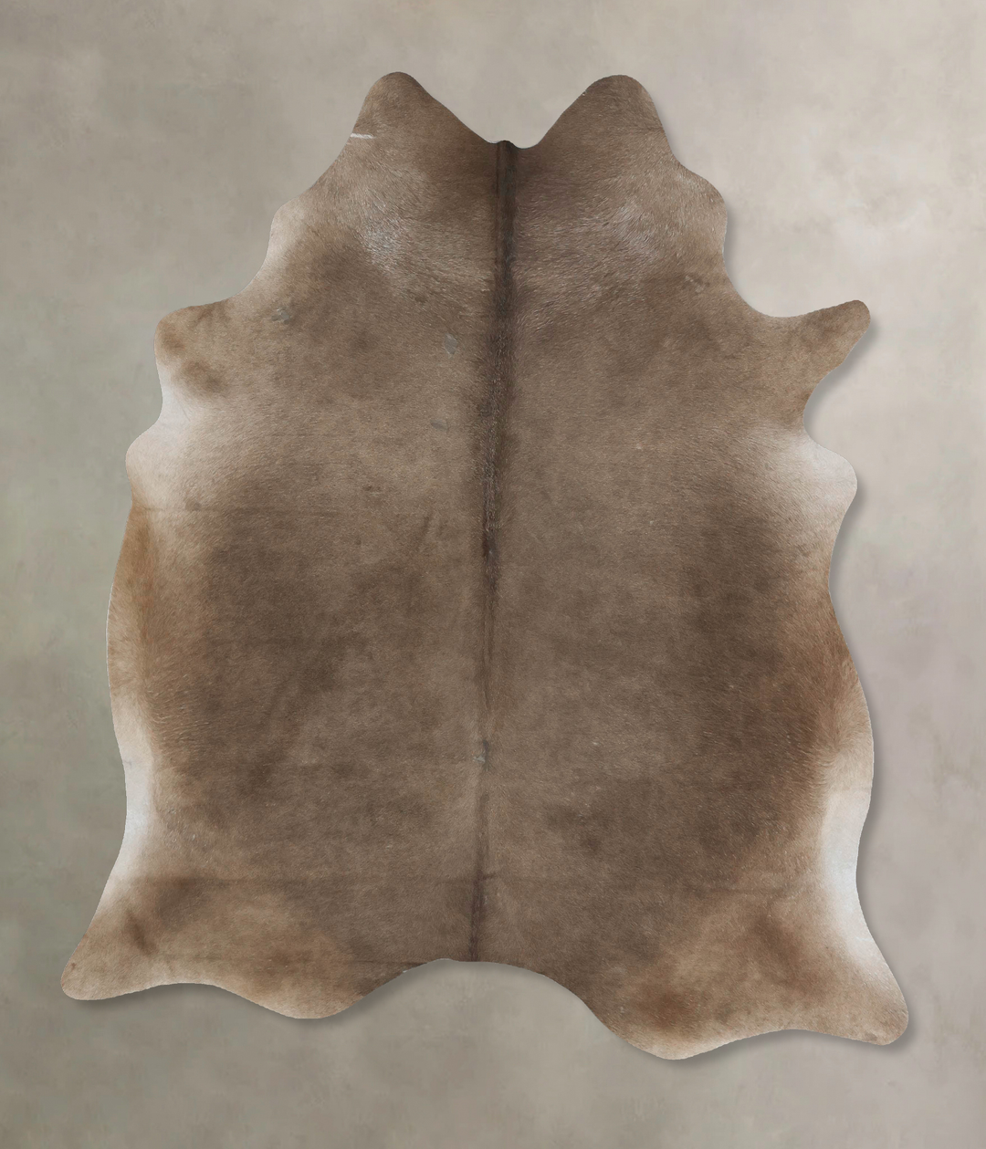 Taupe X-Large Brazilian Cowhide Rug 7'3"H x 6'0"W #B17219 by Hudson Hi