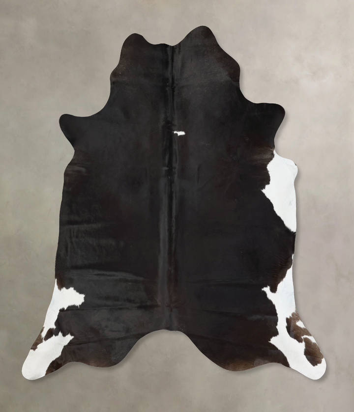 Black and White XX-Large Brazilian Cowhide Rug 8'5"H x 7'3"W #B17230 by Hudson Hides