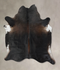 Chocolate X-Large Brazilian Cowhide Rug 7'2