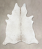 Ivory with Beige XX-Large Brazilian Cowhide Rug 8'0