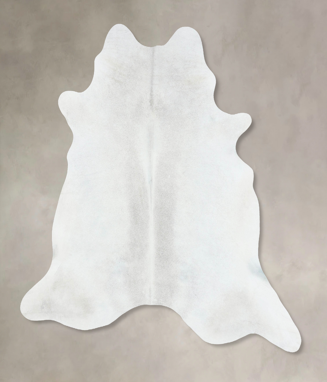 Light Grey X-Large Brazilian Cowhide Rug 7'4"H x 6'8"W #B17262 by Huds