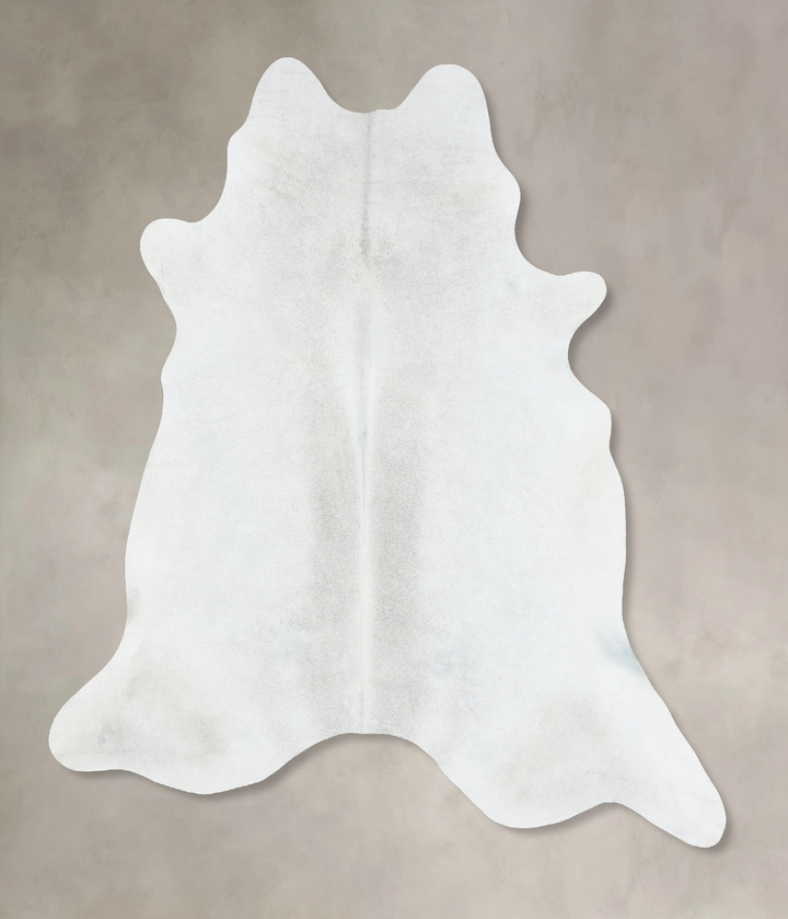 Light Grey X-Large Brazilian Cowhide Rug 7'4"H x 6'8"W #B17262 by Hudson Hides