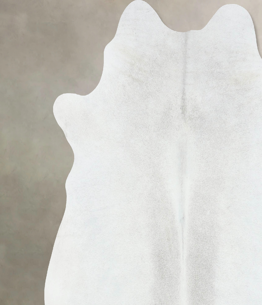 Light Grey X-Large Brazilian Cowhide Rug 7'4"H x 6'8"W #B17262 by Huds