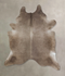 Taupe XX-Large Brazilian Cowhide Rug 9'4