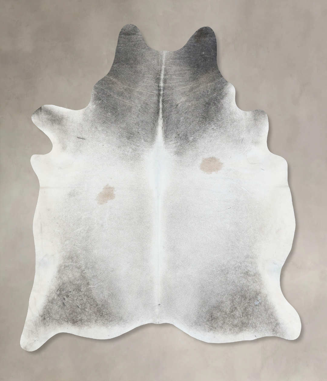 Medium Grey XX-Large Brazilian Cowhide Rug 8'10"H x 7'4"W #B17279 by H