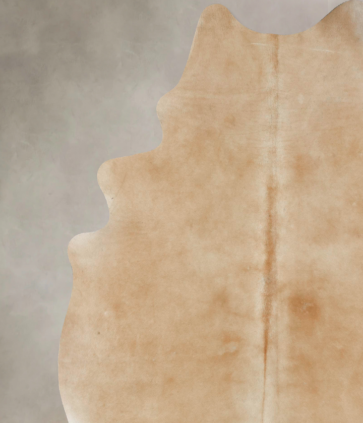 Palomino X-Large Brazilian Cowhide Rug 7'8"H x 6'3"W #B17286 by Hudson Hides