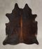 Dark Brindle XX-Large Brazilian Cowhide Rug 7'9
