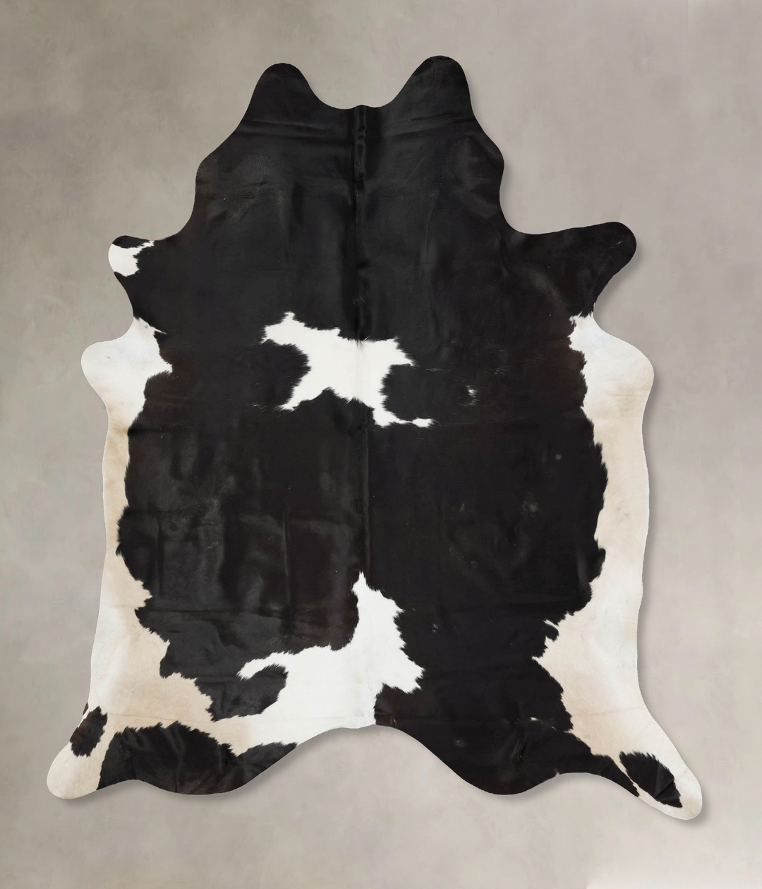 Black and White XX-Large Brazilian Cowhide Rug 8'3"H x 6'8"W #B17325 b