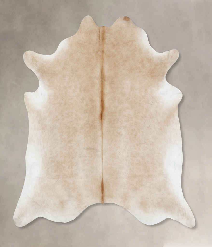 Palomino XX-Large Brazilian Cowhide Rug 7'5"H x 7'3"W #B17328 by Hudson Hides