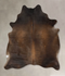 Chocolate X-Large Brazilian Cowhide Rug 7'4