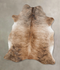 Light Brindle X-Large Brazilian Cowhide Rug 6'8