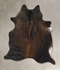 Chocolate X-Large Brazilian Cowhide Rug 7'8