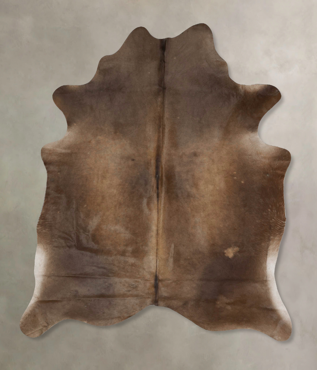 Chocolate X-Large Brazilian Cowhide Rug 7'4"H x 6'1"W #B17365 by Hudso