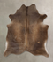 Chocolate X-Large Brazilian Cowhide Rug 7'4