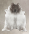 Medium Grey X-Large Brazilian Cowhide Rug 7'5
