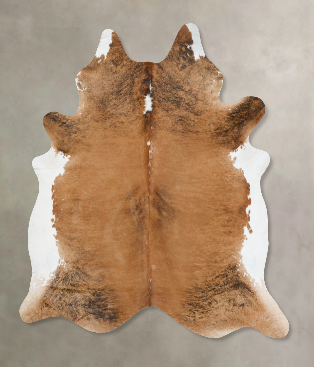 Medium Brindle XX-Large Brazilian Cowhide Rug 8'4"H x 6'11"W #B17392 b