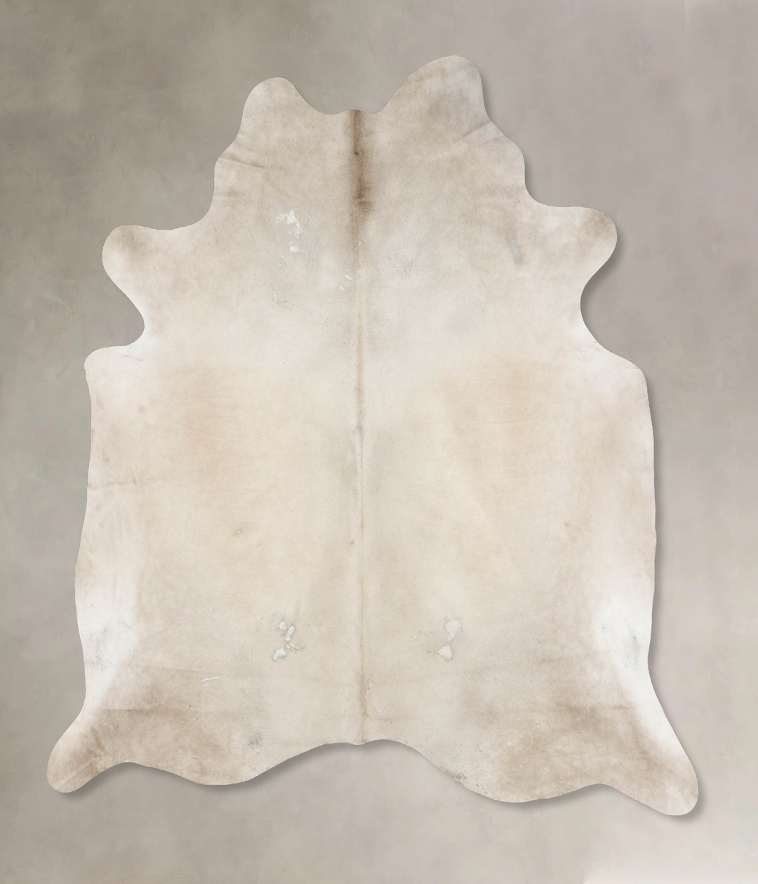 Taupe XX-Large Brazilian Cowhide Rug 7'10"H x 6'11"W #B17413 by Hudson