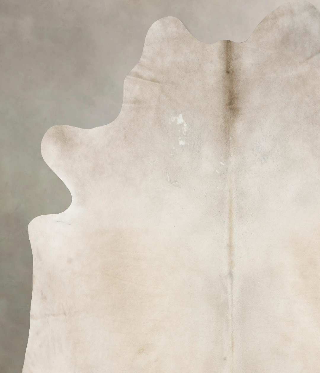 Taupe XX-Large Brazilian Cowhide Rug 7'10"H x 6'11"W #B17413 by Hudson