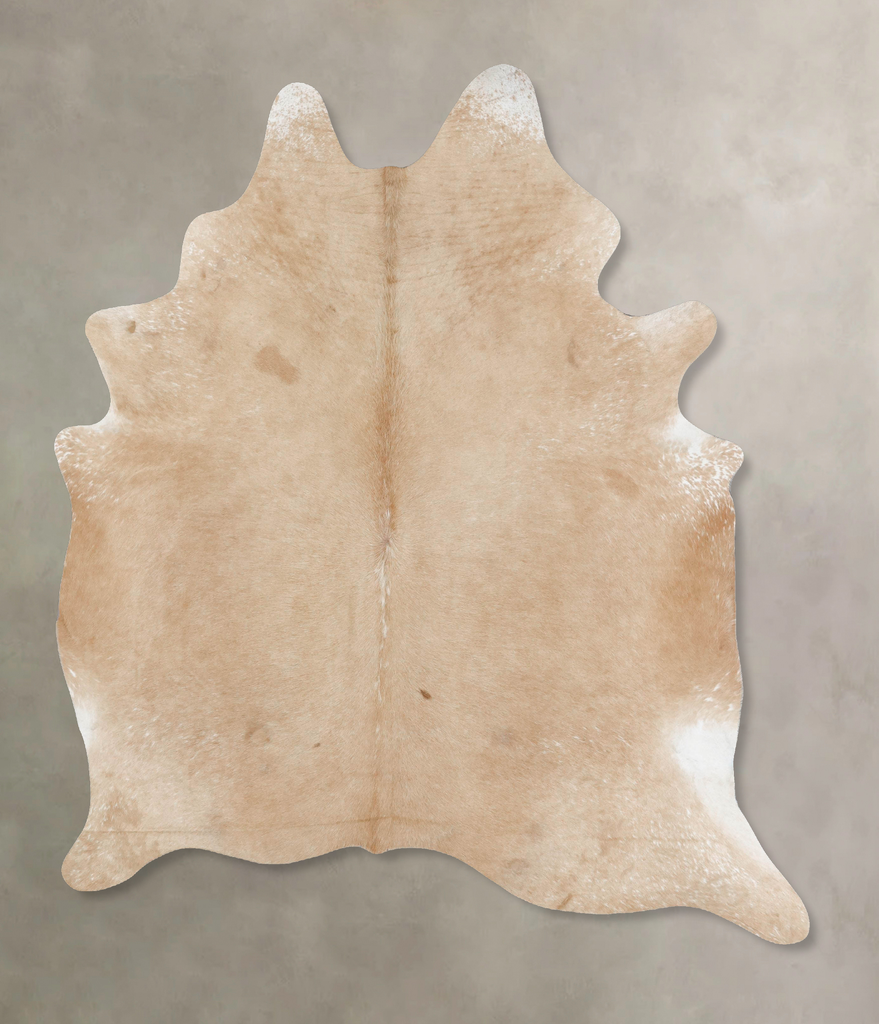 Palomino X-Large Brazilian Cowhide Rug 8'0"H x 6'3"W #B17417 by Hudson Hides