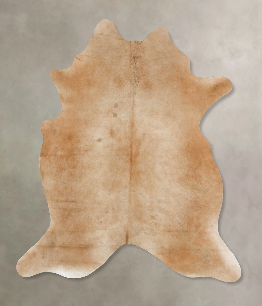 Palomino Large Brazilian Cowhide Rug 6'9"H x 5'9"W #B17435 by Hudson Hides