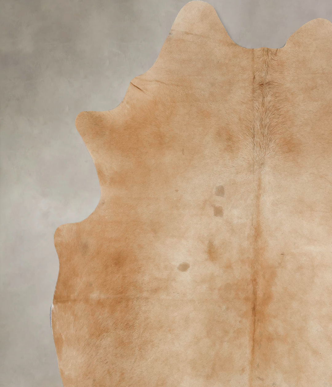 Palomino Large Brazilian Cowhide Rug 6'9"H x 5'9"W #B17435 by Hudson H