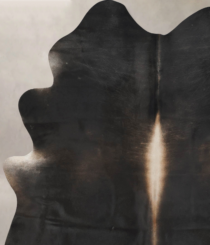 Chocolate X-Large Brazilian Cowhide Rug 7'9"H x 5'11"W #B17442 by Hudson Hides