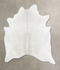 Light Grey X-Large Brazilian Cowhide Rug 7'10