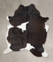 Chocolate and White X-Large Brazilian Cowhide Rug 7'5