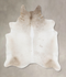 Ivory with Beige XX-Large Brazilian Cowhide Rug 8'8