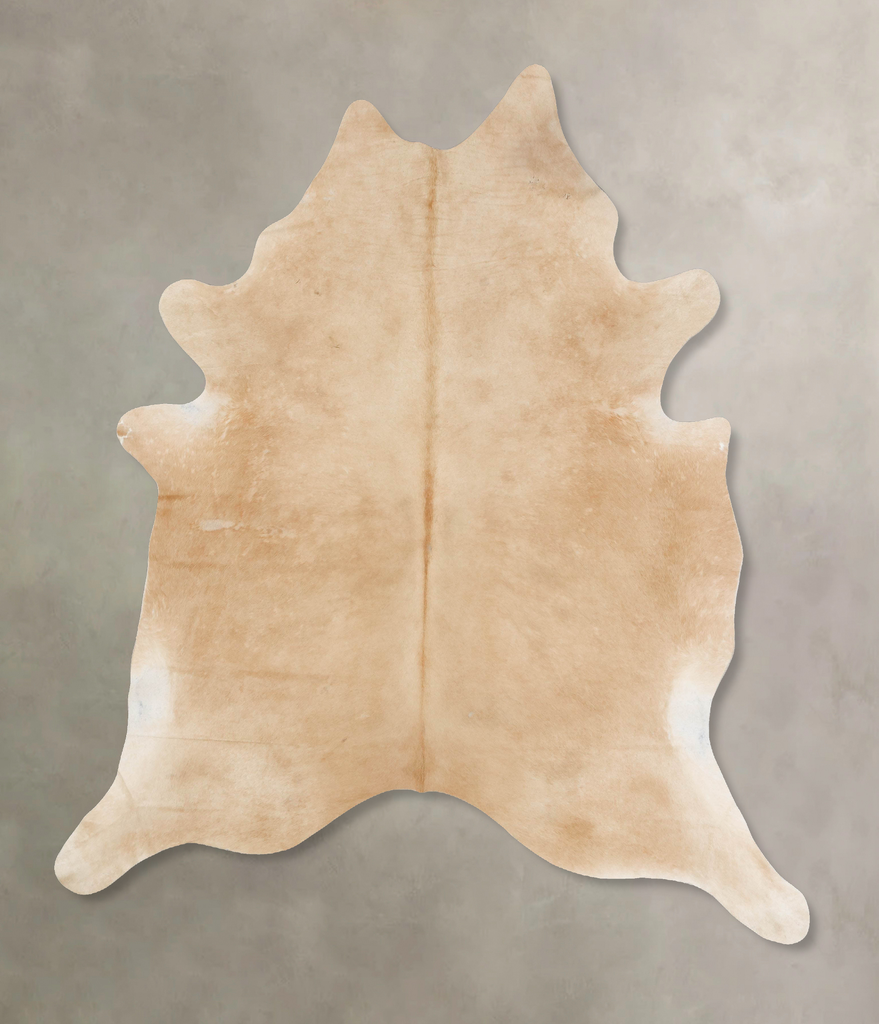Palomino XX-Large Brazilian Cowhide Rug 8'9"H x 6'11"W #B17556 by Hudson Hides