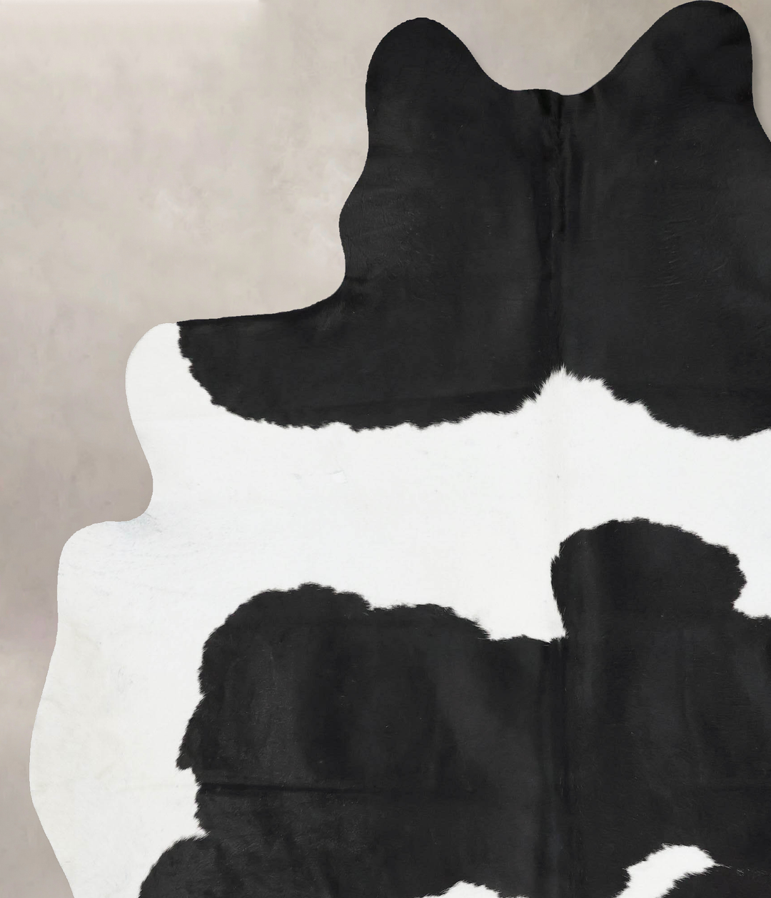 Black and White XX-Large Brazilian Cowhide Rug 8'4"H x 6'9"W #B17566 b