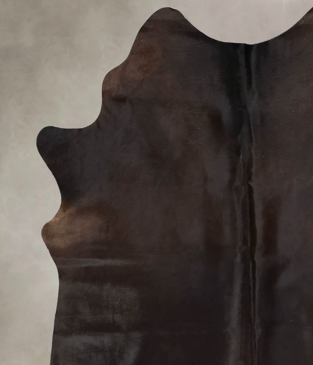 Chocolate X-Large Brazilian Cowhide Rug 7'3"H x 5'6"W #B17586 by Hudso