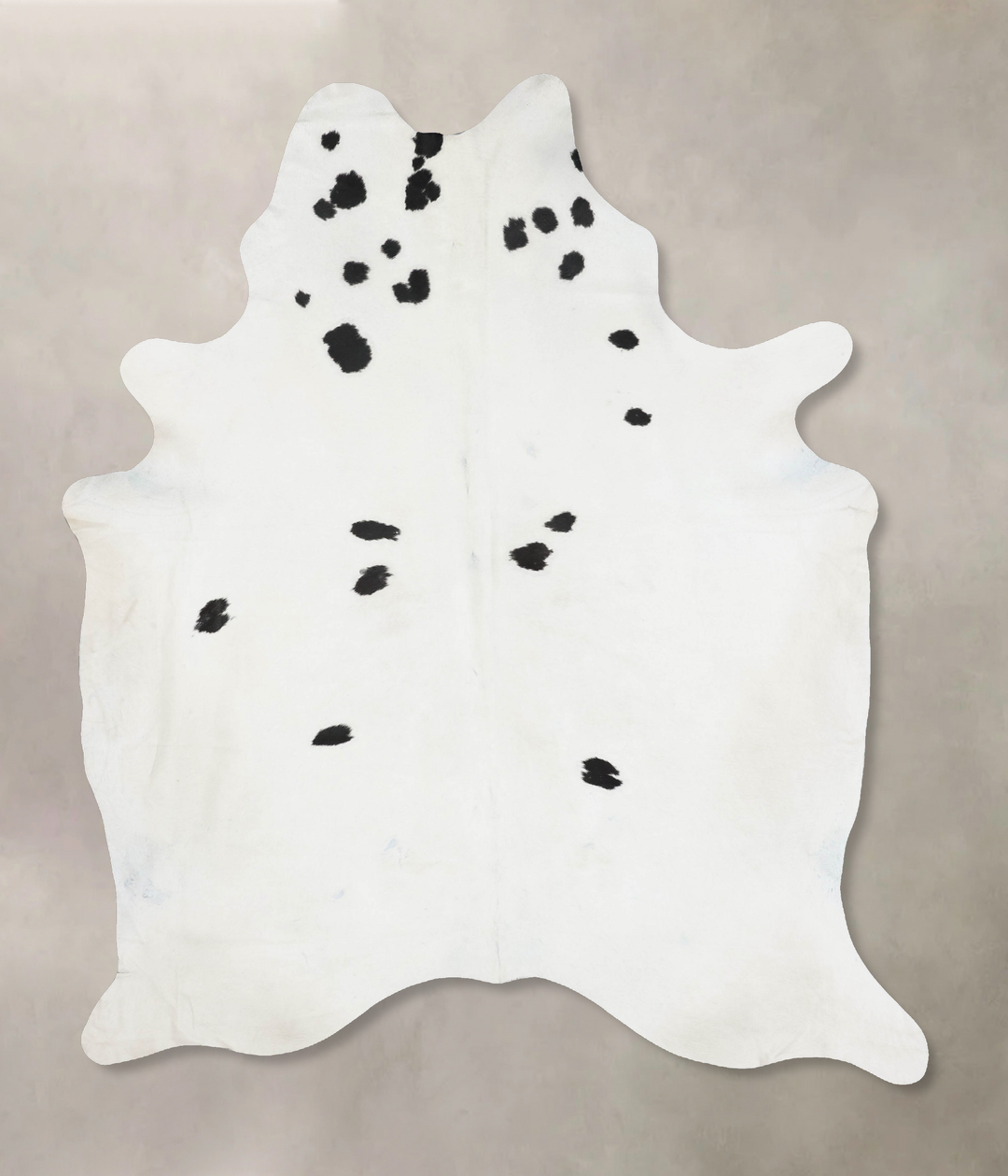 Black and White XX-Large Brazilian Cowhide Rug 8'10"H x 6'8"W #B17593 