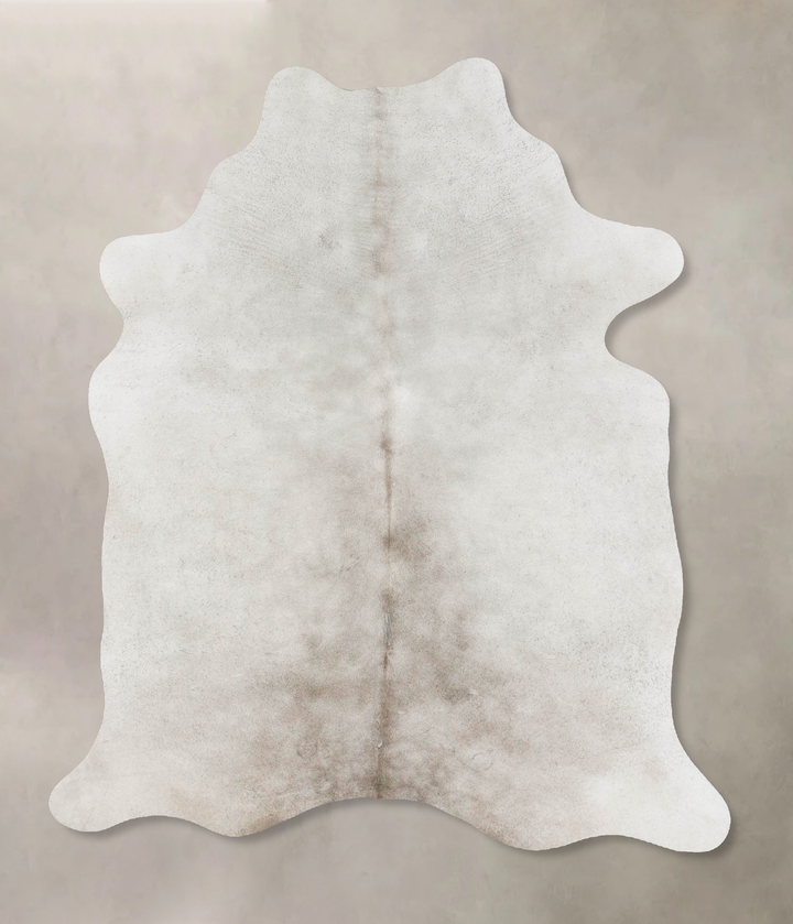 Medium Grey Large Brazilian Cowhide Rug 6'10"H x 5'3"W #B17605 by Hudson Hides